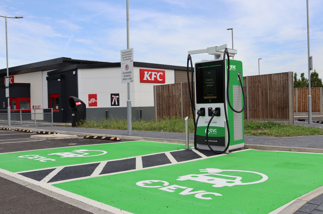 EVC EV Chargers Fully Funded Electric Vehicle Charging Solutions